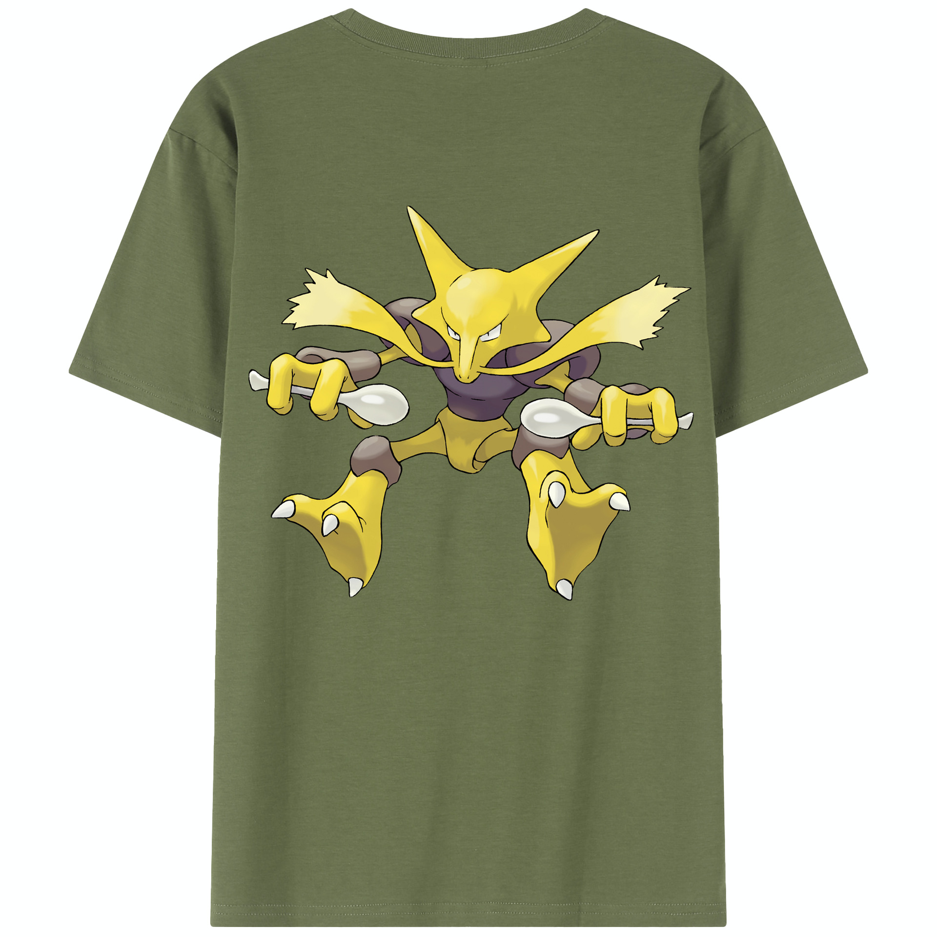 （画像用） ポケットモンスター Pokémon 綿100％半袖Tシャツ（背面プリント）